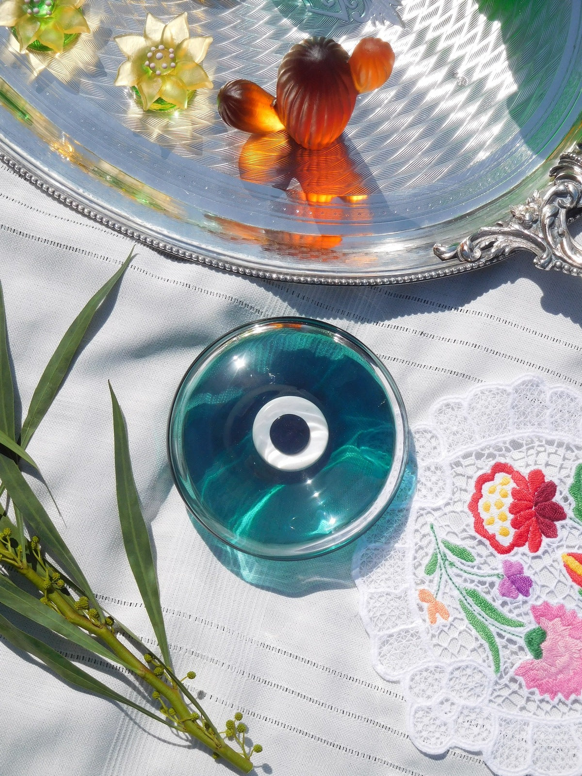 Nazar Glass Accent Piece