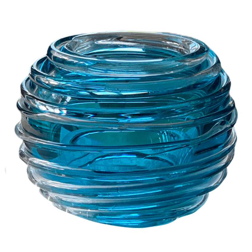 Ripples Glass Vase