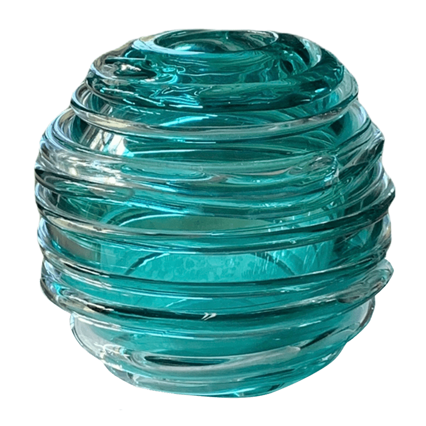 Ripples Glass Vase