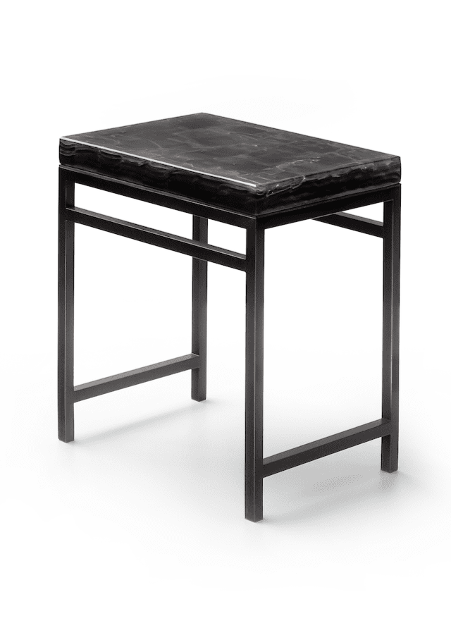 Strait Table Strait Side Table – Fy-Shan Glass Studio