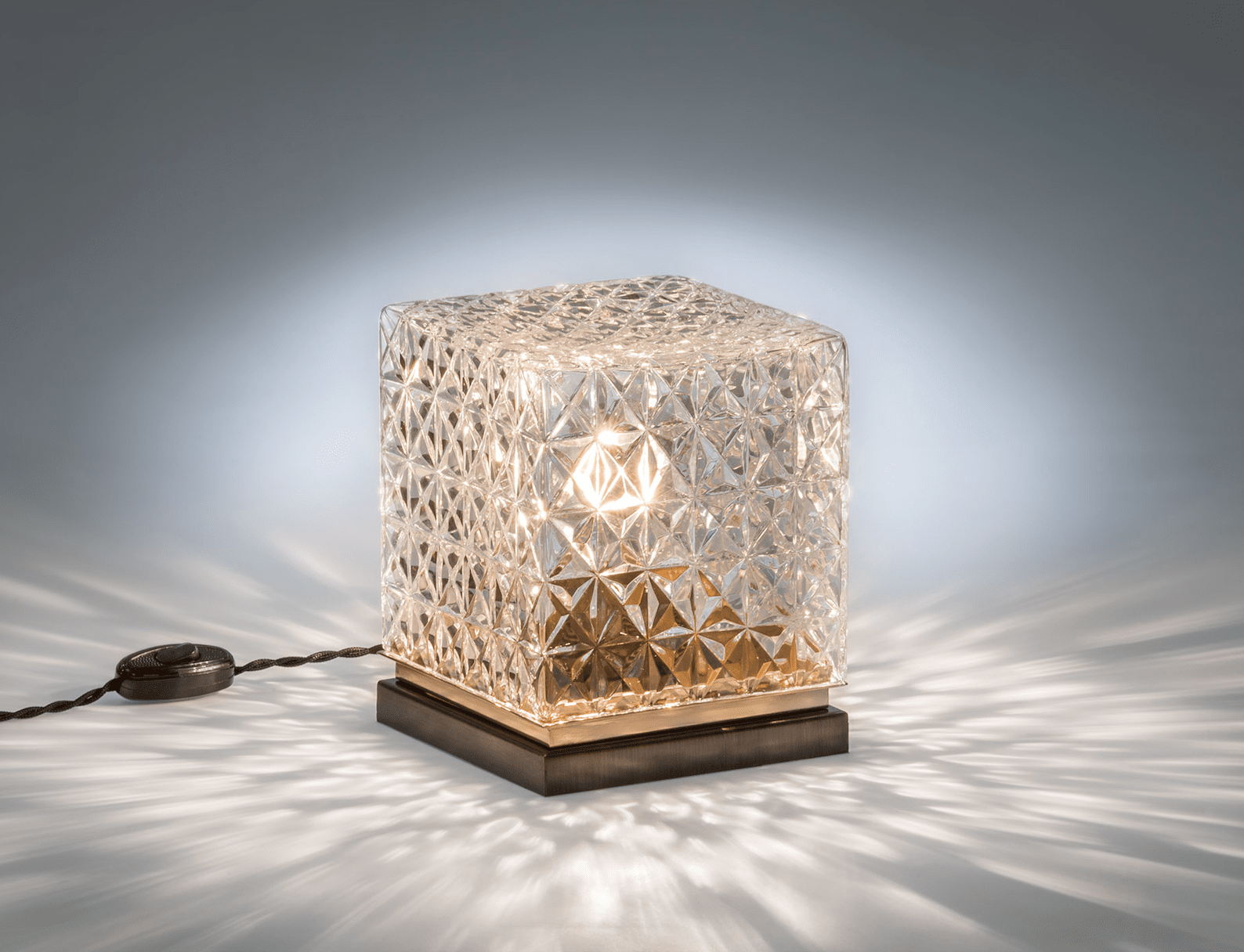 Inside Out Table Lamp – Fy-Shan Glass Studio